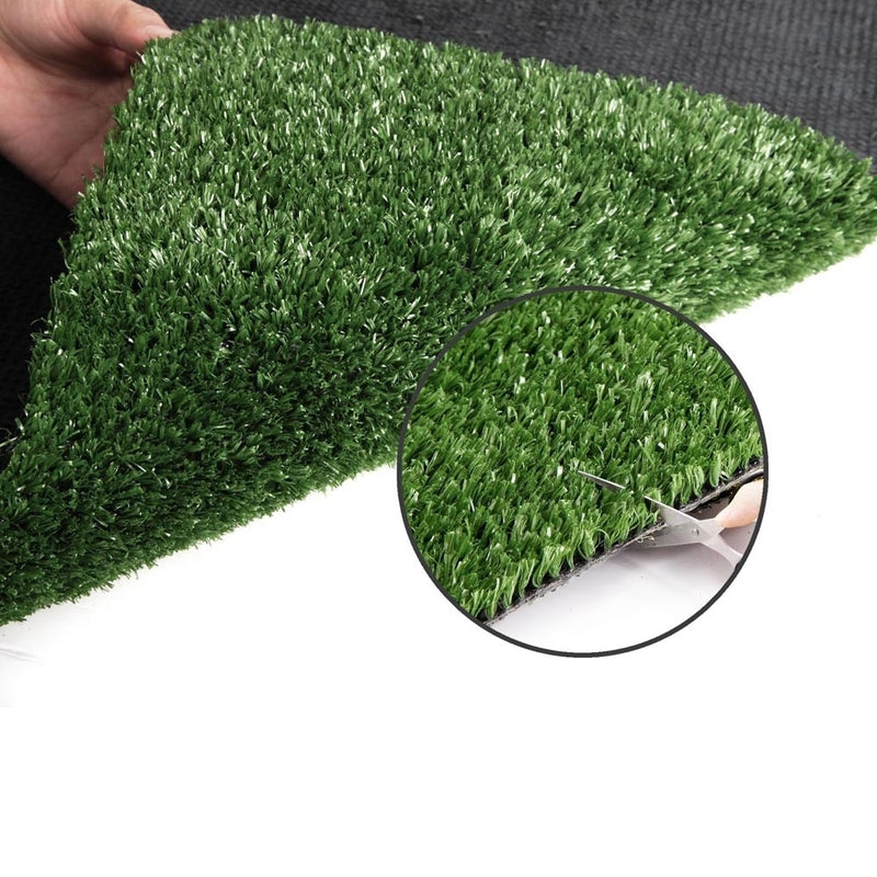 Primeturf Artificial Grass Synthetic Fake 1x20M Turf Plastic Plant Lawn 17mm - Sale Now