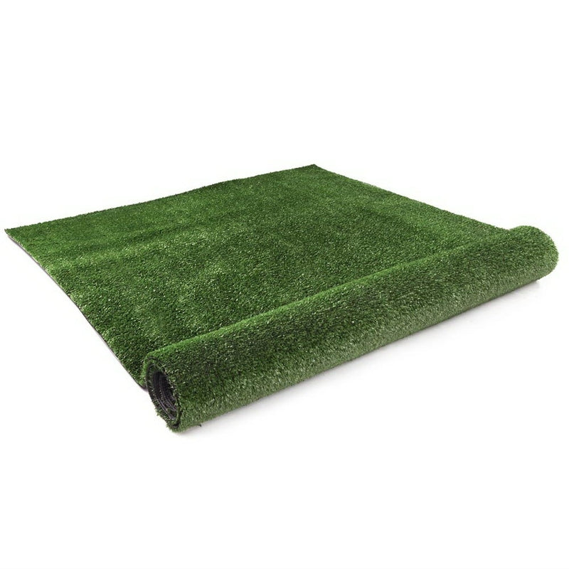 Primeturf Synthetic 17mm  1.9mx5m 9.5sqm Artificial Grass Fake Turf Olive Plants Plastic Lawn 