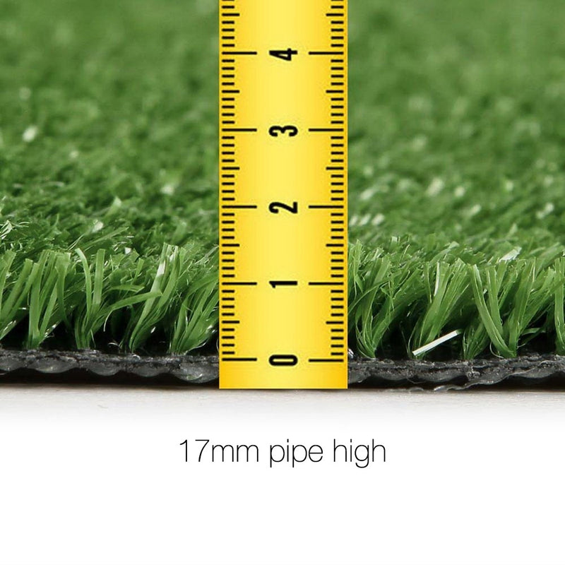 Primeturf Synthetic 17mm  1.9mx5m 9.5sqm Artificial Grass Fake Turf Olive Plants Plastic Lawn - Sale Now