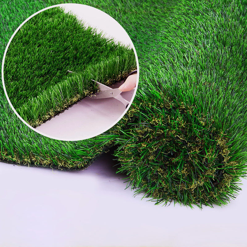 Artificial Grass 10 SQM Synthetic Artificial Turf Flooring 20mm Green - Sale Now