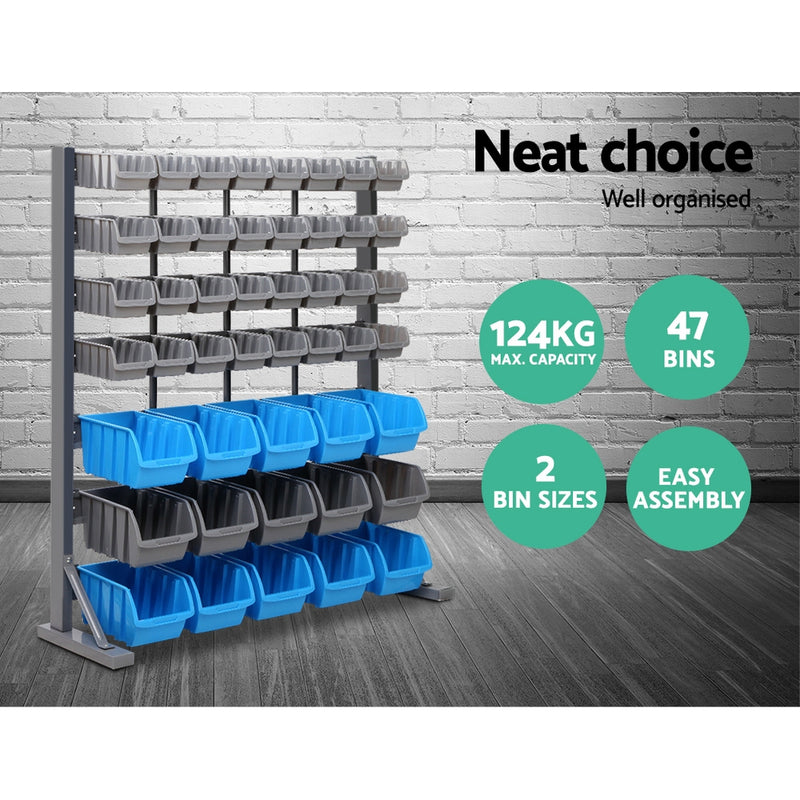 Giantz 47 Bin Storage Shelving Rack - Sale Now
