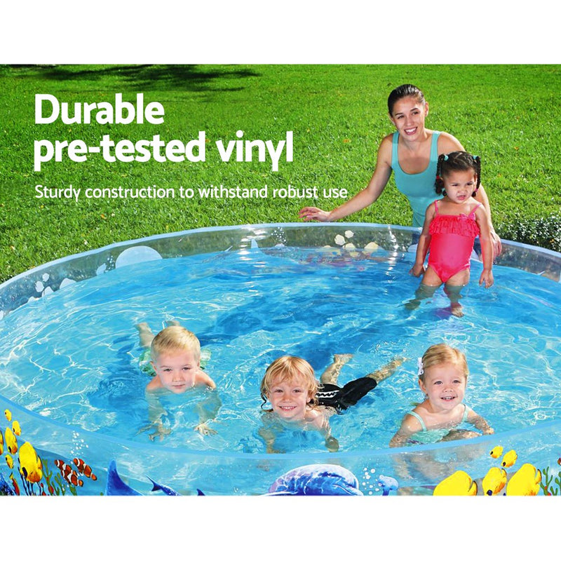 Bestway Swimming Pool Fun Odyssey Above Ground Kids Play Inflatable Round Pools - Sale Now