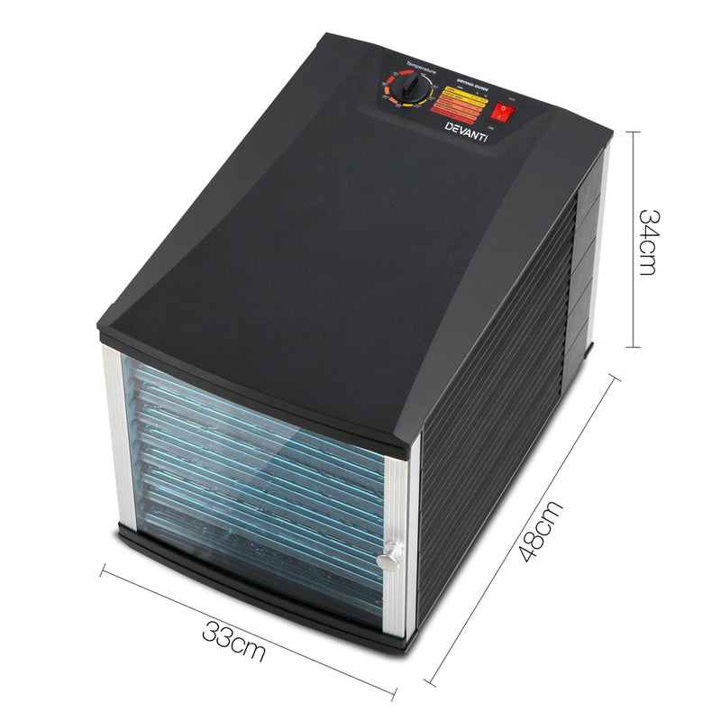 Devanti Commercial Food Dehydrator with 10 Trays - Sale Now