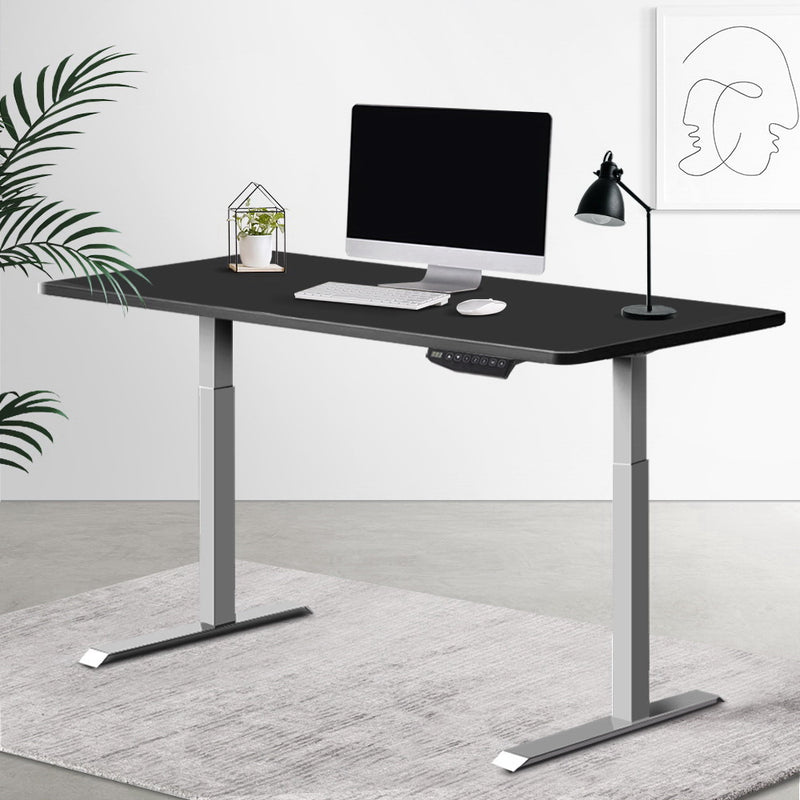 Artiss Sit Stand Desk Standing Desks Motorised Electric Home Office Laptop Computer Dual Motor 120cm - Sale Now