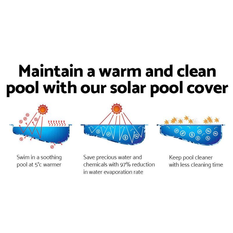 Aquabuddy Solar Swimming Pool Cover 11M X 4.8M - Sale Now