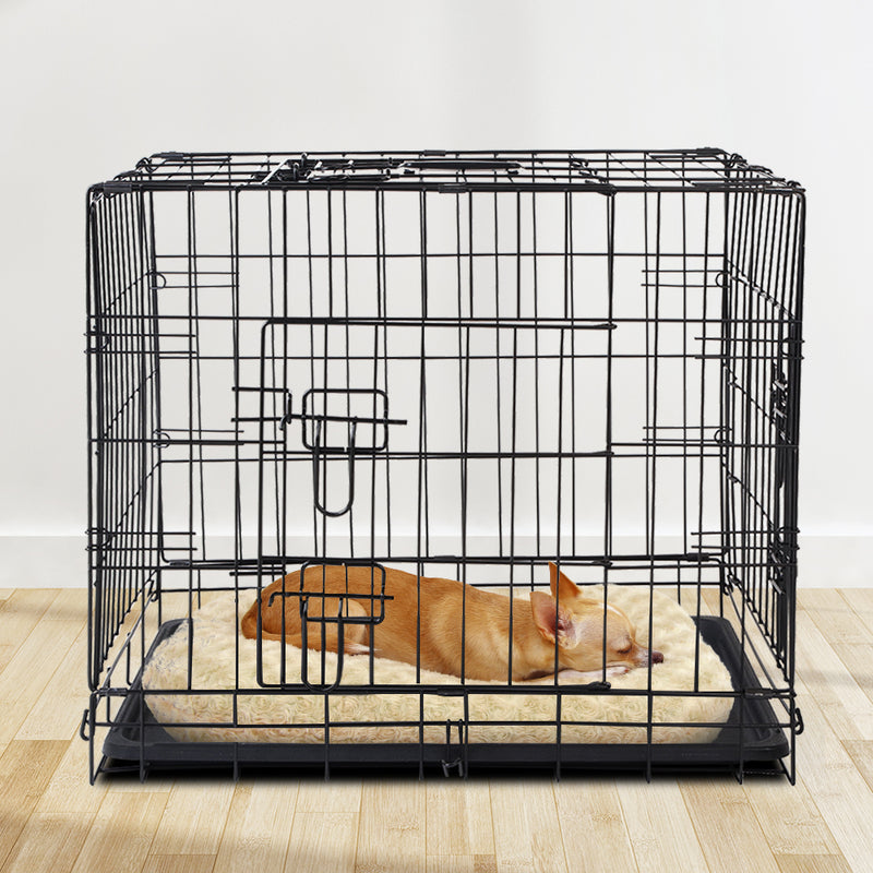 i.Pet 24inch Pet Cage - Black - Sale Now