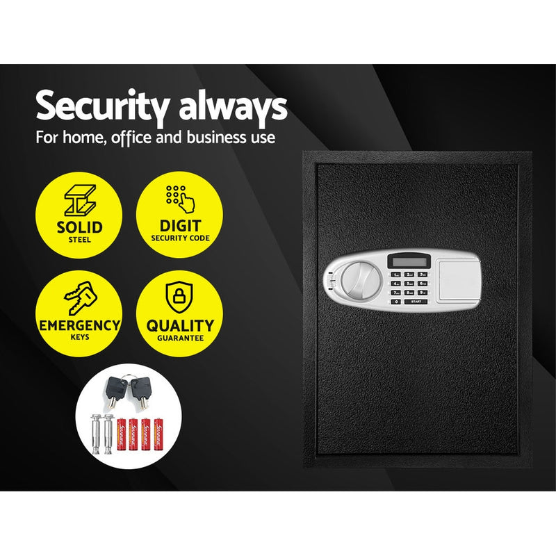 UL-TECH Electronic Safe Digital Security Box LCD Display 50cm - Sale Now