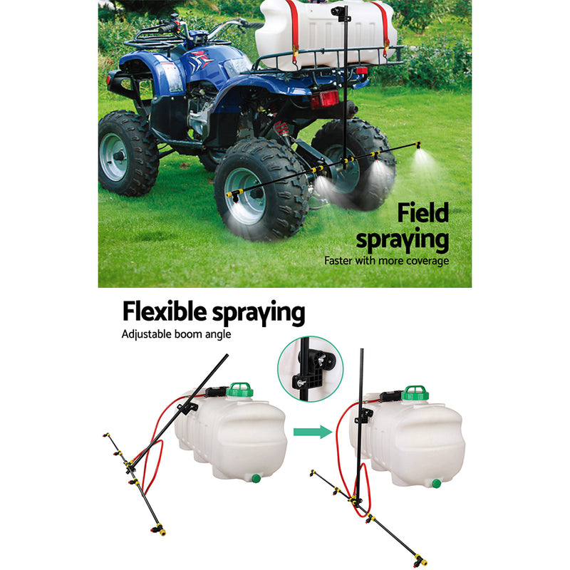 Giantz 1.5M ATV Adjustable Weed Sprayer Boom - Sale Now