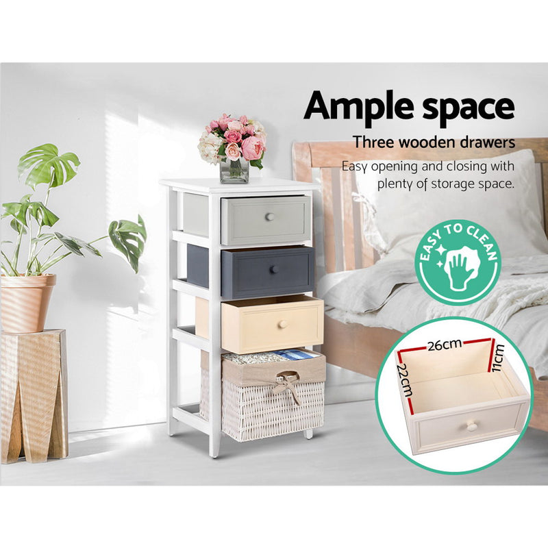 Artiss Bedroom Storage Cabinet - White - Sale Now