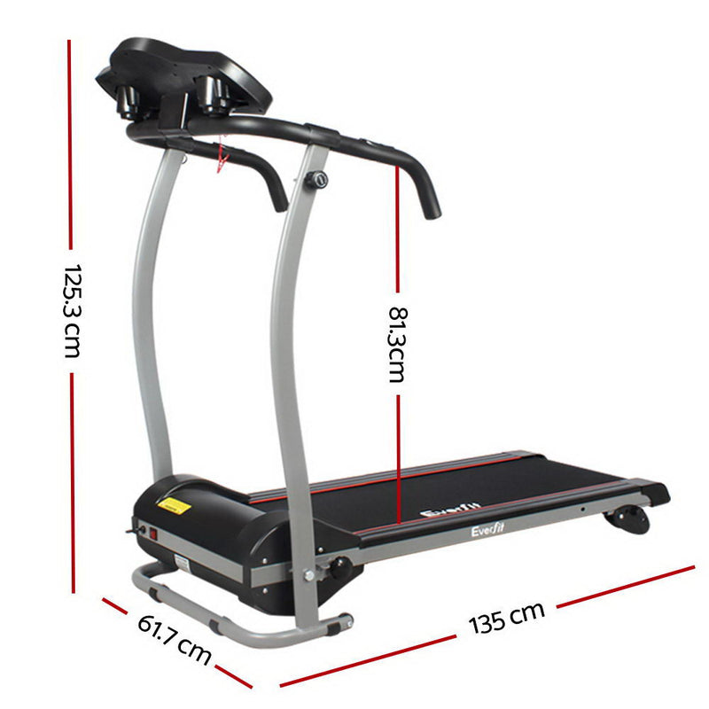Everfit Electric Treadmill Home Gym Exercise Machine Fitness Equipment Physical 360mm - Sale Now