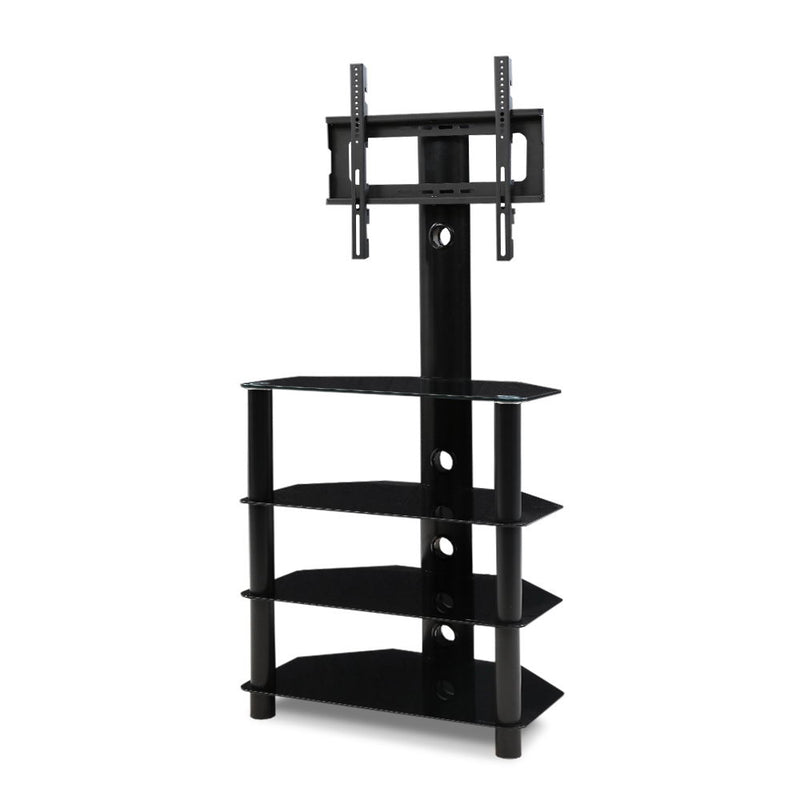 Artiss TV Mount Stand Swivel Bracket 3 Tier Floor Shelf 32 to 50 inch Universal