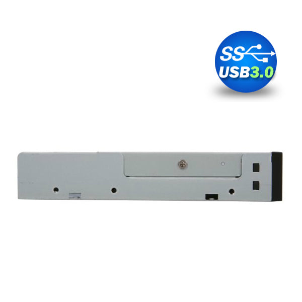 3.5" USB 3.0 All in One Internal Card Reader Full Long Metal with Front USB Black - Sale Now