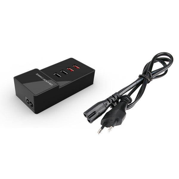 4 Port USB AC (SAA approval) Charge Station ( include 2 x 2.4A fast charging Port) - Sale Now