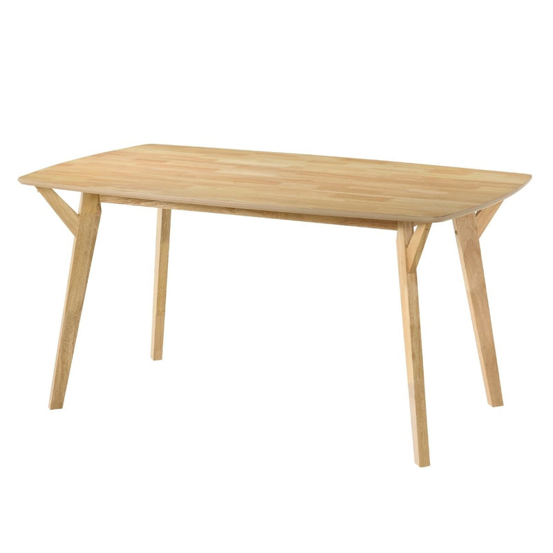 1.5m 6 seaters OVAL dining table : colour -Natural - Sale Now