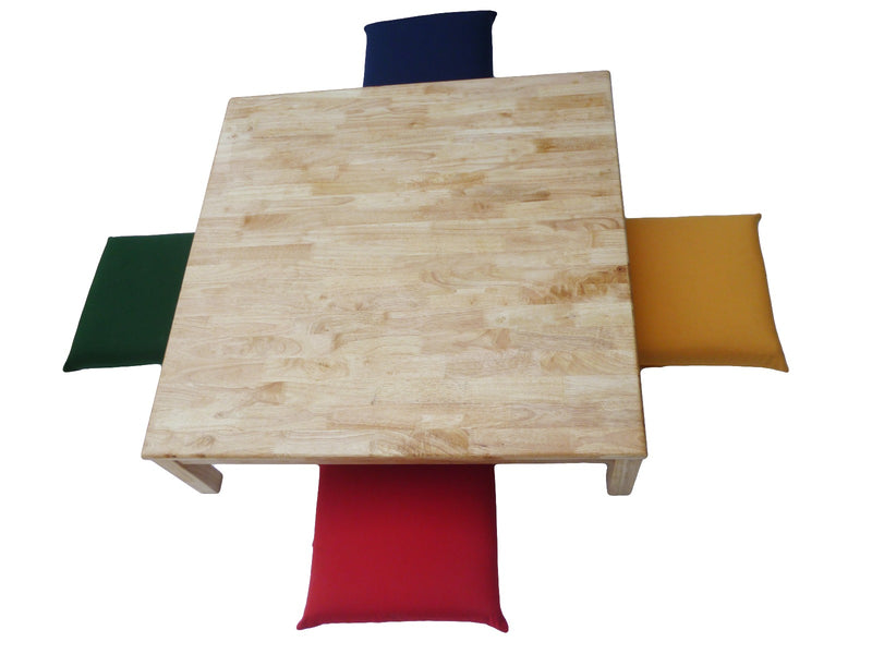 Square Low table and 4 cushions - Sale Now
