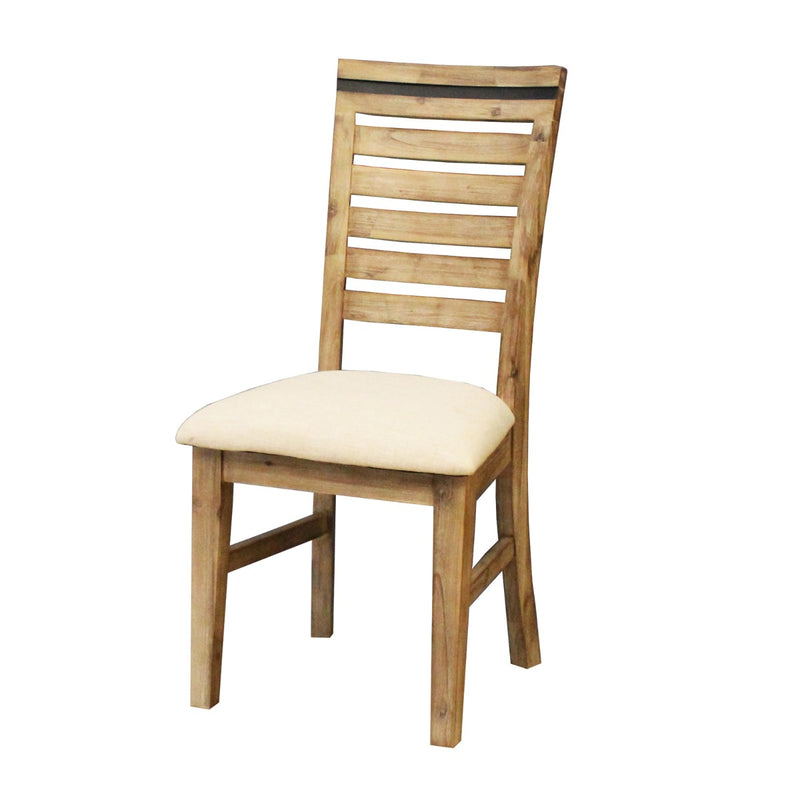 Seashore Dining Chair Fabric Seat - Sale Now