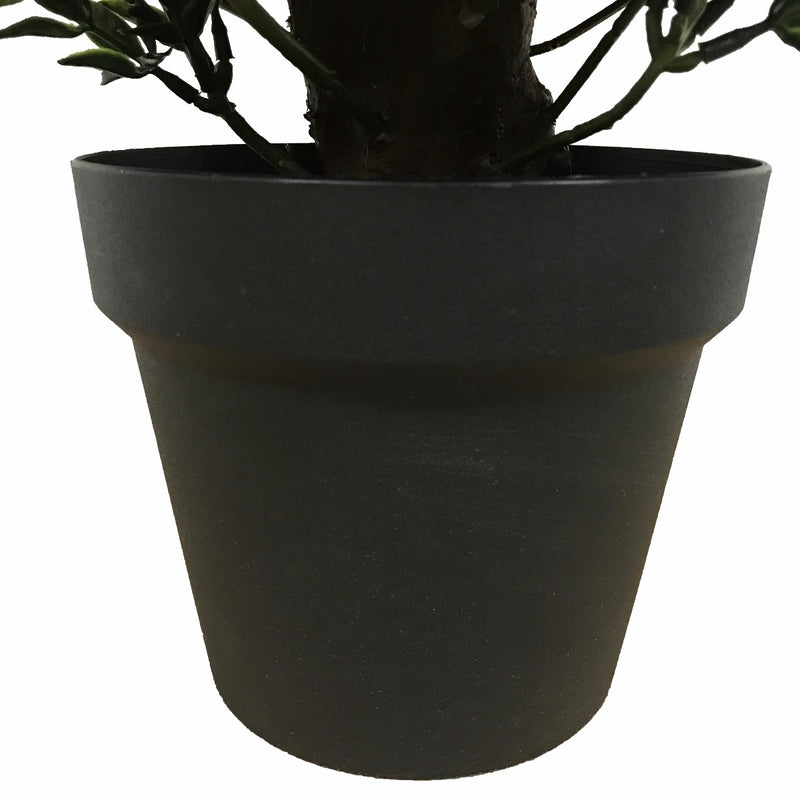 UV Resistant Artificial Topiary Shrub (Hedyotis) 50cm Mixed Green - Sale Now