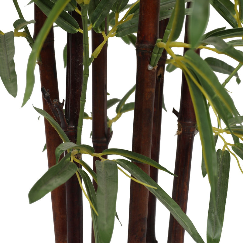 Artificial Bamboo Plant Dark Trunk (Potted) 180cm - Sale Now