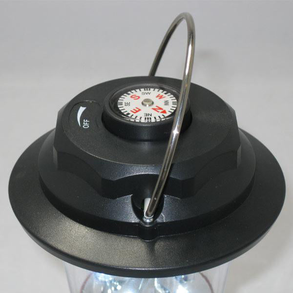 Portable Dynamo LED Lantern Radio with Built-In Compass - Sale Now