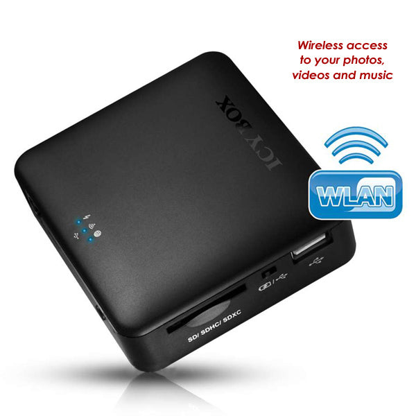 ICY BOX 4 in 1 WLAN Storage Station (IB-WRP201SD) - Sale Now