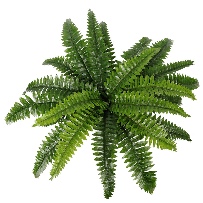 Artificial Potted Natural Green Boston Fern (50cm high 70cm wide) - Sale Now
