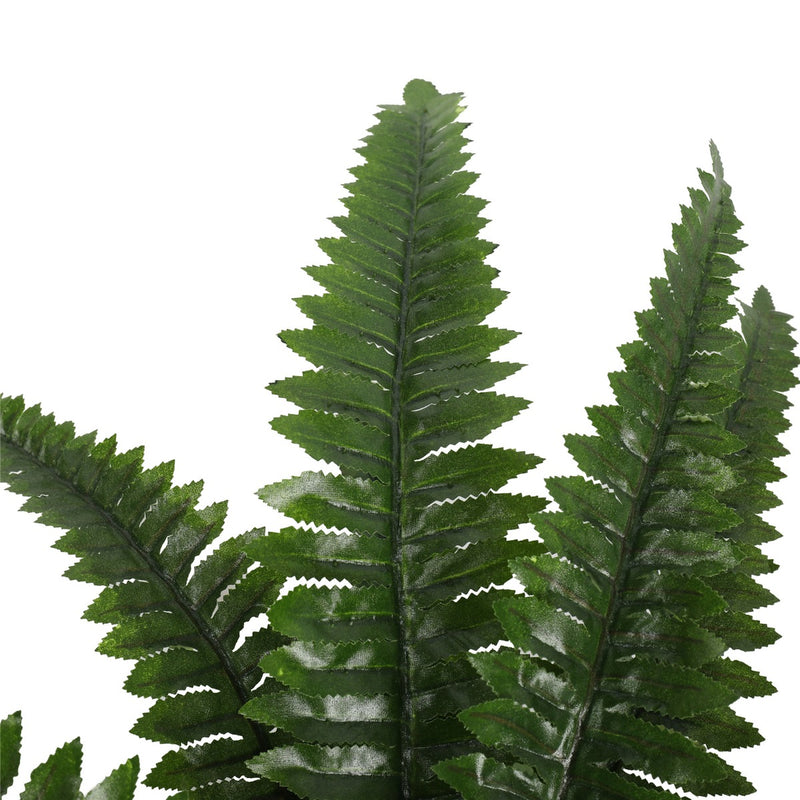 Artificial Potted Natural Green Boston Fern (50cm high 70cm wide) - Sale Now
