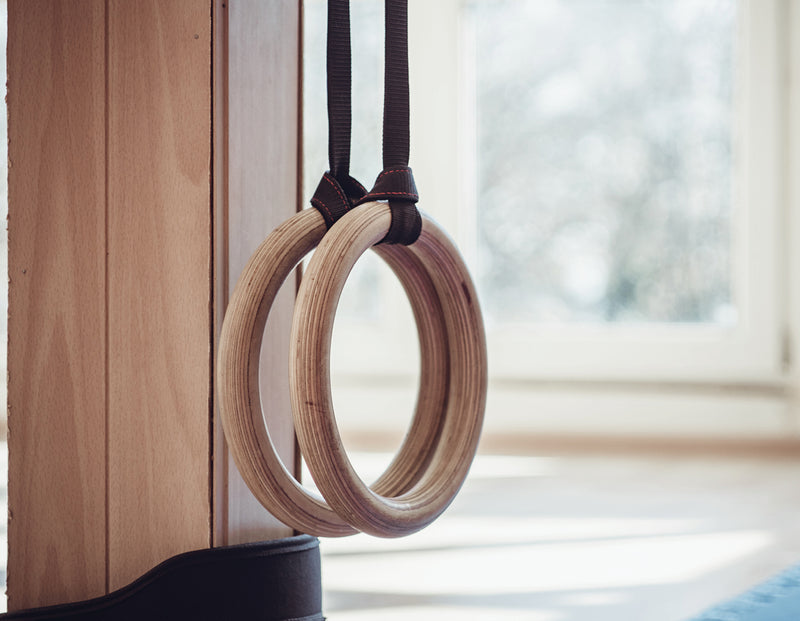 Birch Wood Gymnastic Rings - Sale Now