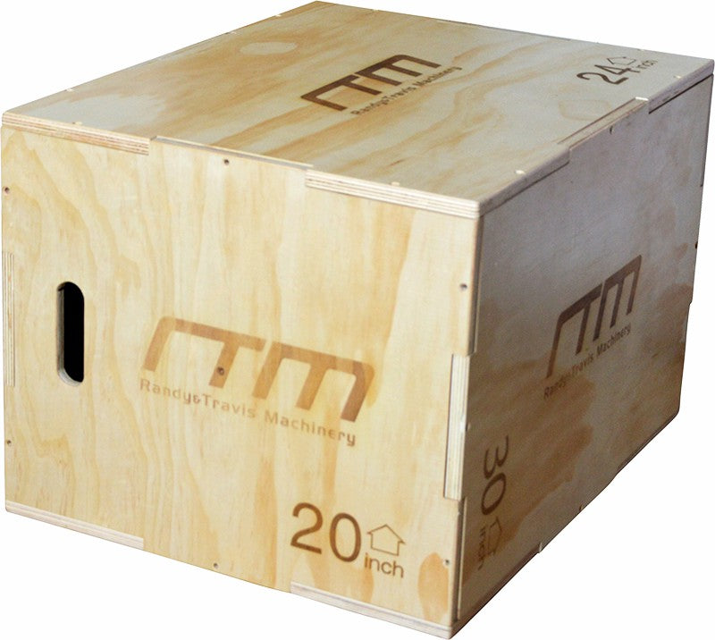 3 IN 1 Wood Plyo Games Plyometric Jump Box - Sale Now