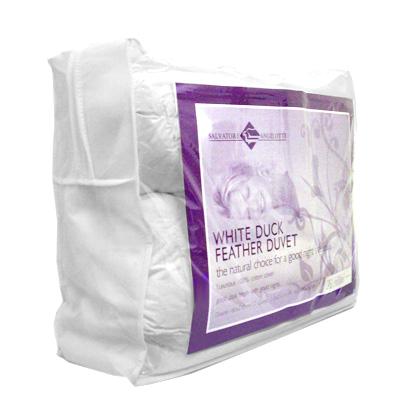 Queen Quilt - 100% White Duck Feather - Sale Now