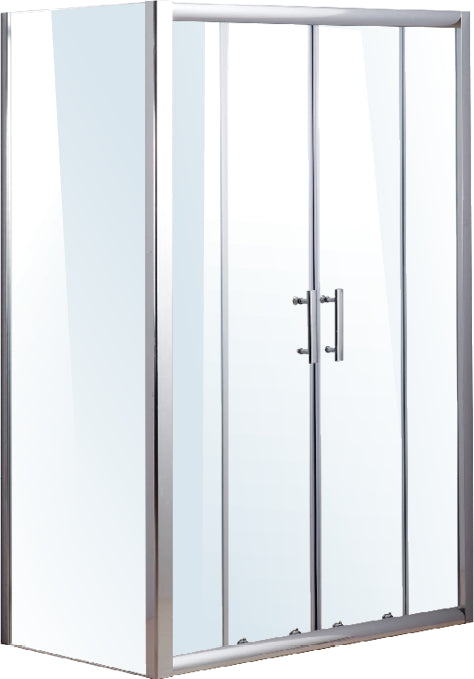 1200 X 700 Sliding Door Safety Glass Shower Screen By Della Francesca - Sale Now