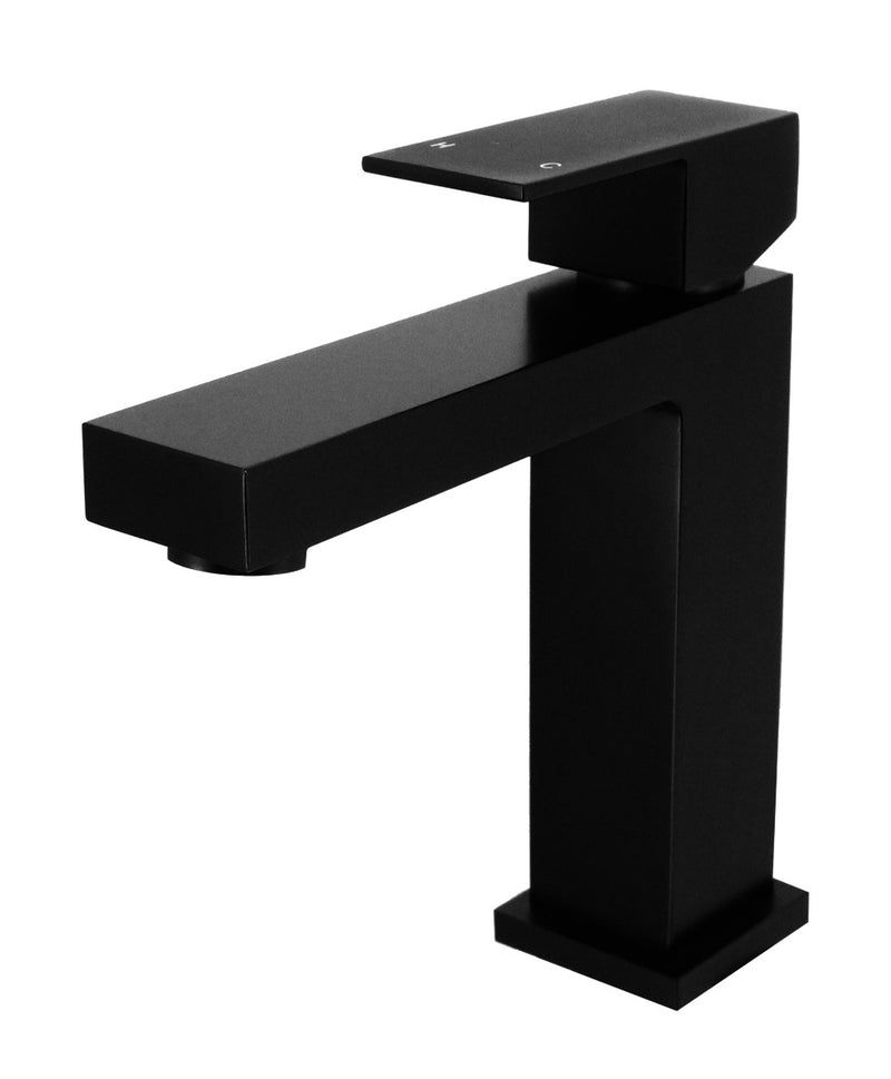 Basin Mixer Tap Faucet Electroplated Matte Black Finish - Sale Now