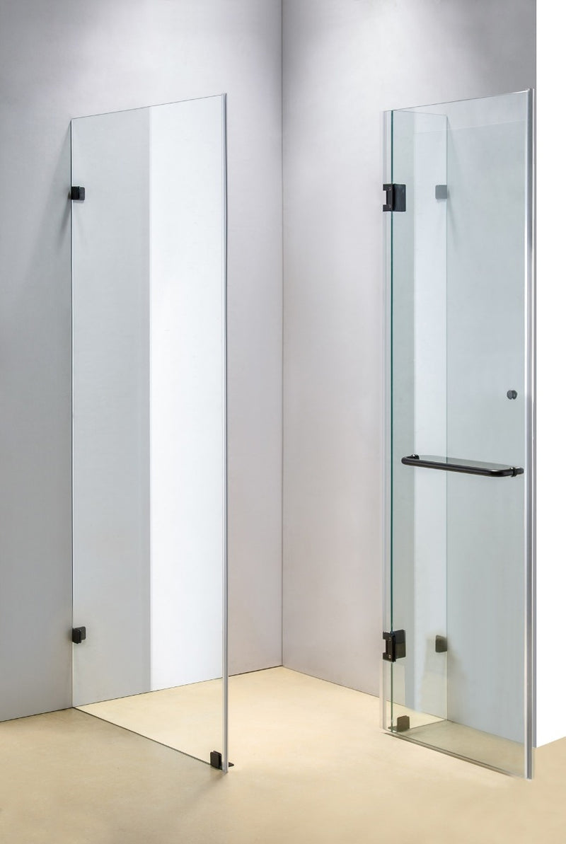 1200 x 900mm Frameless 10mm Glass Shower Screen By Della Francesca - Sale Now