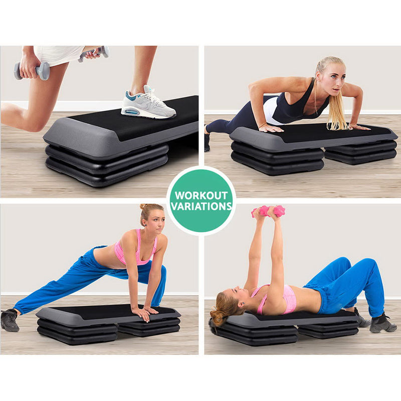 Everfit Areobic Step Bench Step Risers - Sale Now