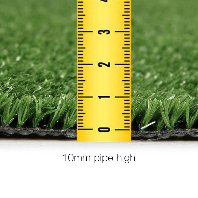 Primeturf Synthetic 10mm  0.95mx20m 19sqm Artificial Grass Fake Turf Olive Plants Plastic Lawn - Sale Now