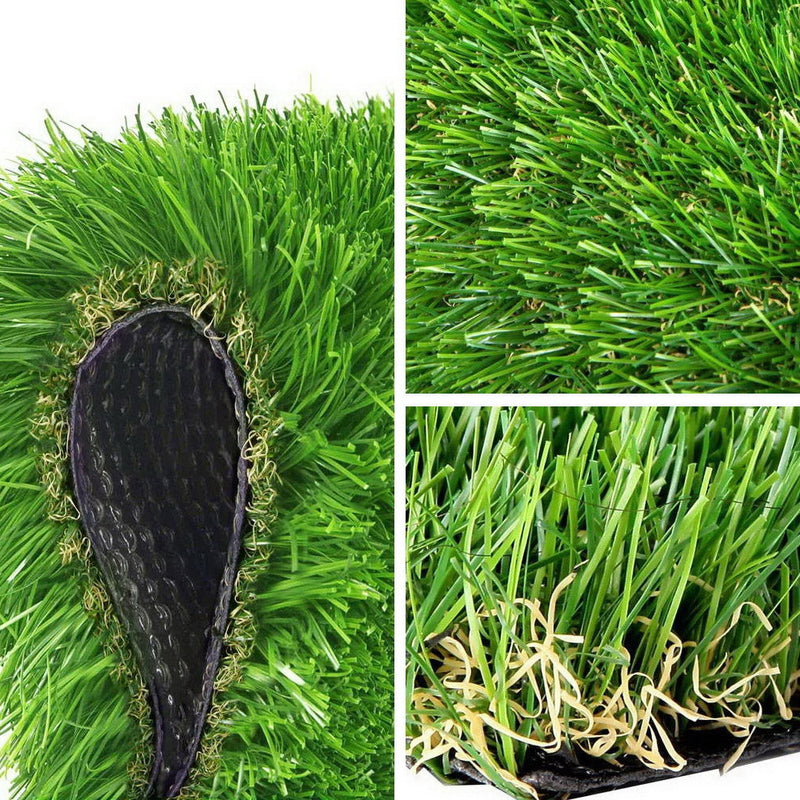 Primeturf Synthetic Artificial Grass Fake 2mx 5m Turf Plastic Plant Lawn 20mm - Sale Now