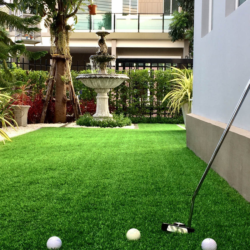 Artificial Grass 10 SQM Synthetic Artificial Turf Flooring 20mm Green - Sale Now