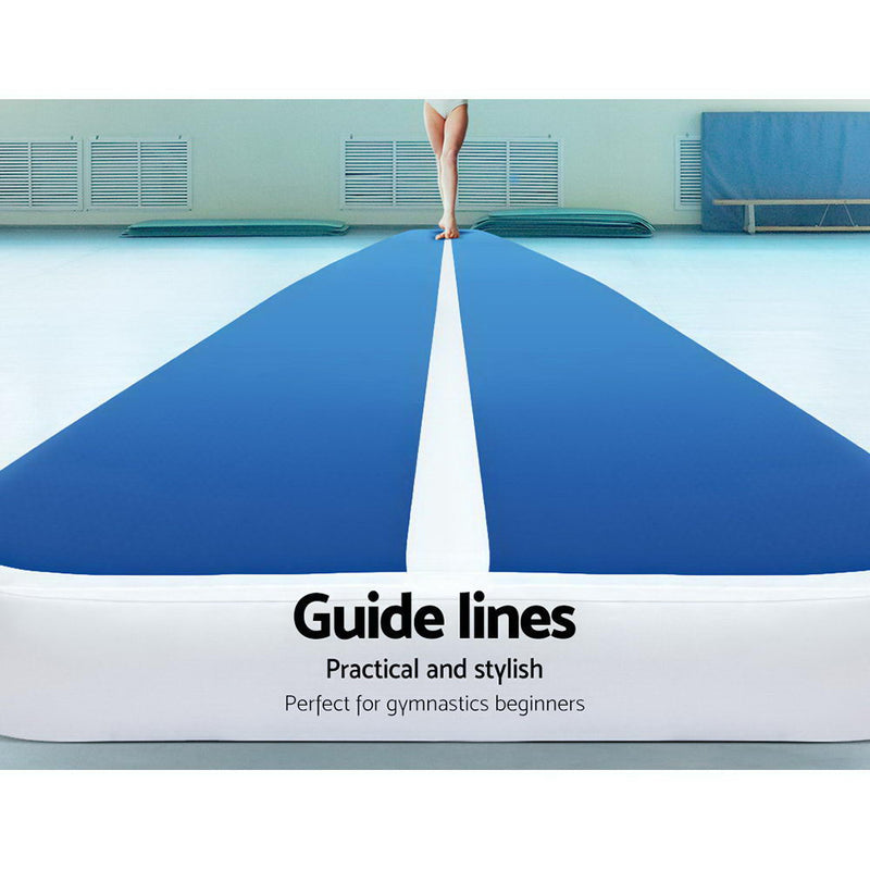 Everfit 8 X 1M Inflatable Gymnastics Track Mat - Sale Now
