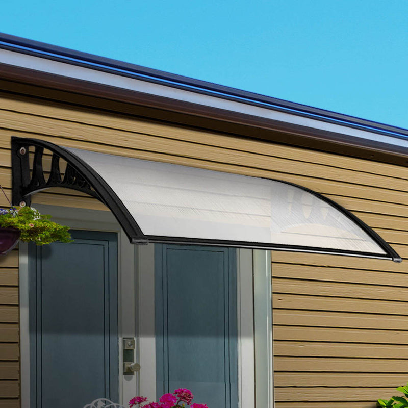 Instahut 1X1.2M Window Door Awning Canopy Rain Cover Sun Shield - Sale Now