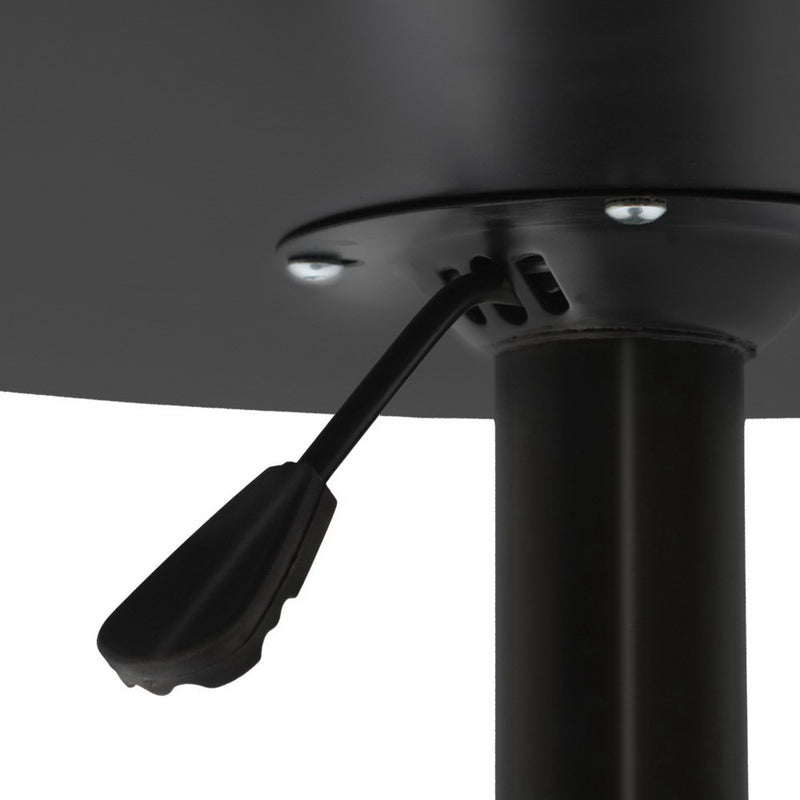 Artiss Adjustable Bar Table Gas Lift Wood Metal - Black - Sale Now