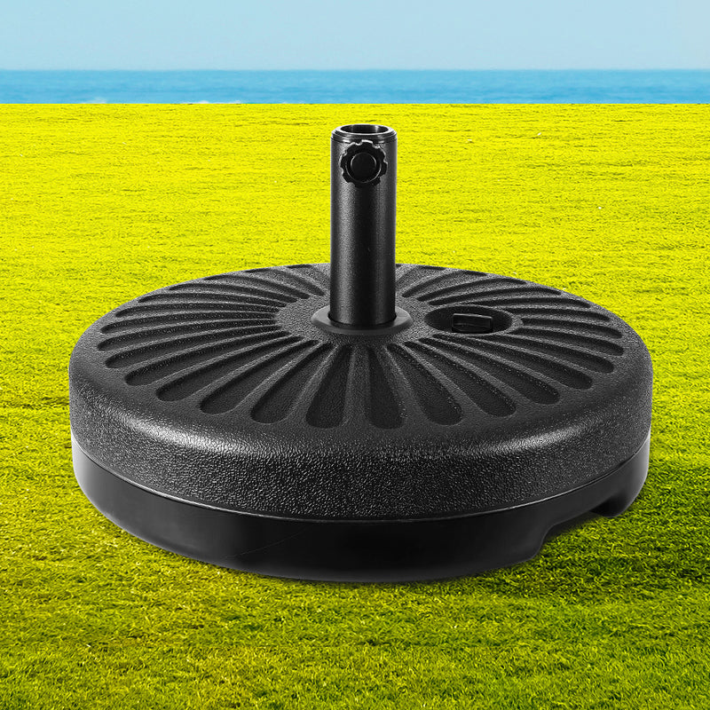 Instahut Outdoor Pole Umbrella Stand Base Pod Sand/Water Patio Cantilever Offset - Sale Now