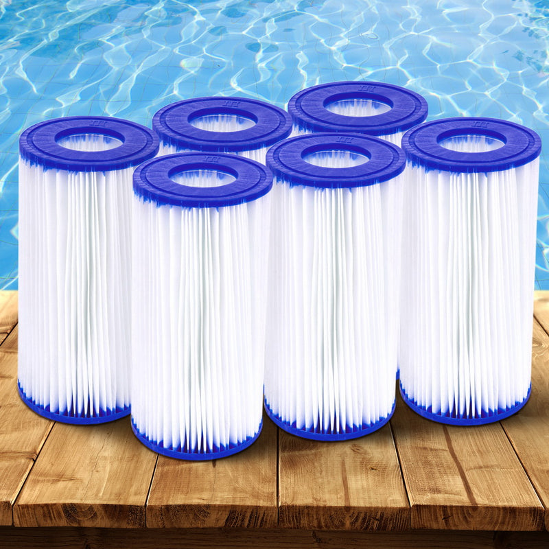 Set of 6 Bestway Pool Filter Cartridge - Sale Now