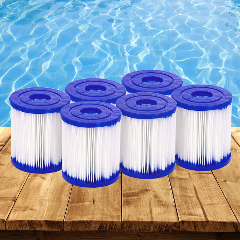 Set of 6 Bestway Pool Filter Cartridge - Sale Now
