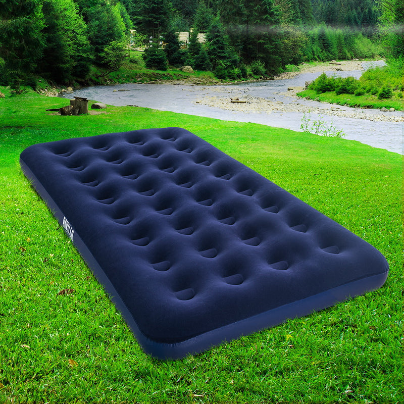 Bestway Air Bed Twin Size Inflatable Mattress Sleeping Camping Outdoor - Sale Now