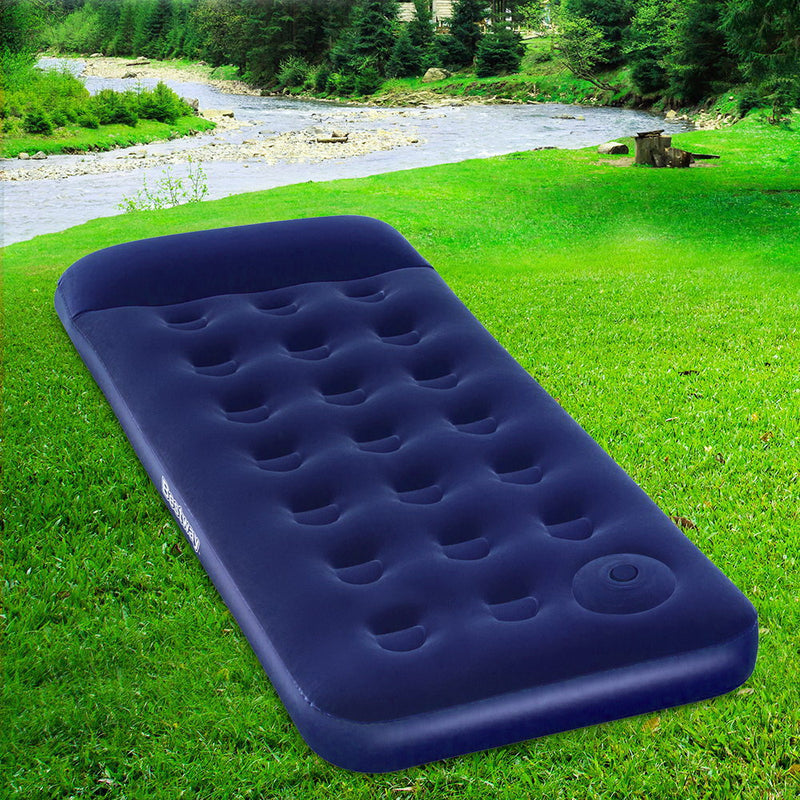 Bestway Single Size Inflatable Air Mattress - Navy - Sale Now