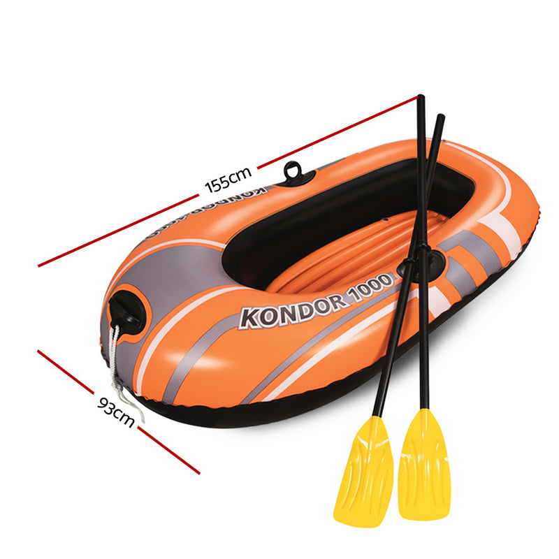 Bestway Kondor Inflatable Boat Float Floats Floating Water Play Pool Toy - Sale Now