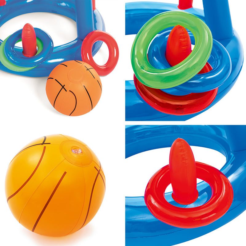 Bestway Game Float Kool Pool Pool Dunk Inflatable Basketball Hoop Set Pool Toy - Sale Now