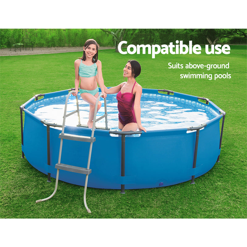 Bestway Ladder Above Ground Swimming Pools 84cm 32 inch Deep Removable Steps - Sale Now