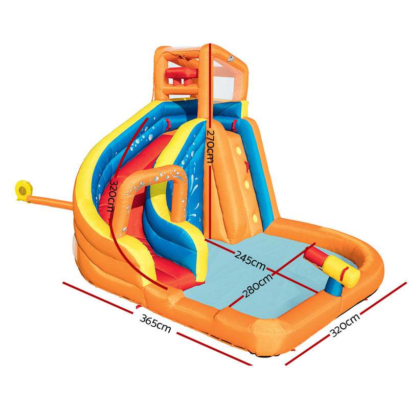 Bestway Inflatable Water Slide Pool Slide Jumping Castle Playground Toy Splash - Sale Now