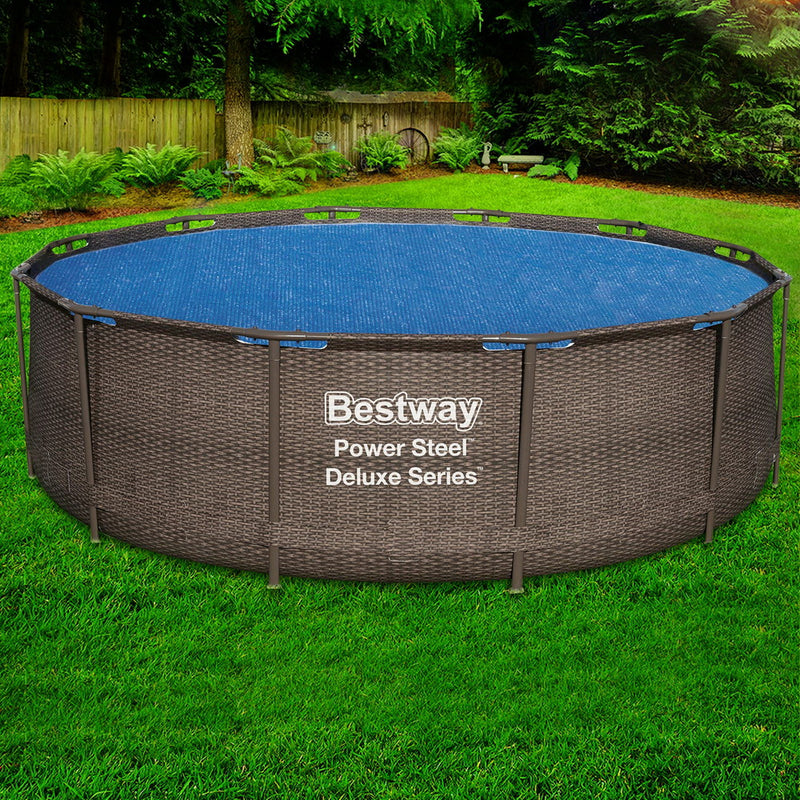 Bestway Solar Pool Cover Blanket For Swimming Pool 12ft 366cm Round Pools - Sale Now