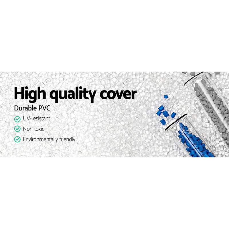 Bestway 4.27m Swimming Pool Cover For Above Ground Pools LeafStop Black - Sale Now